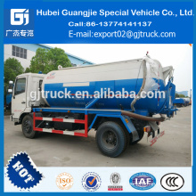 Venda quente 8000L Dongfeng 4 * 2 bomba de vácuo de sucção caminhão tanque de sucção para venda